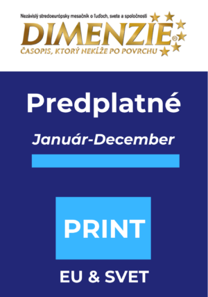 Celoročné predplatné print 2023 EU - Svet (január-december)
