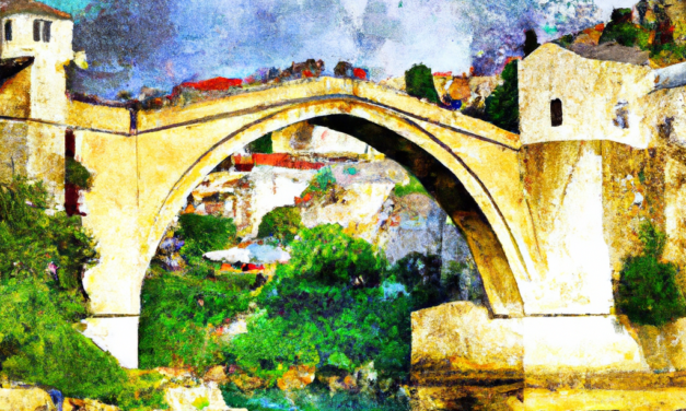 Mostar z mosta