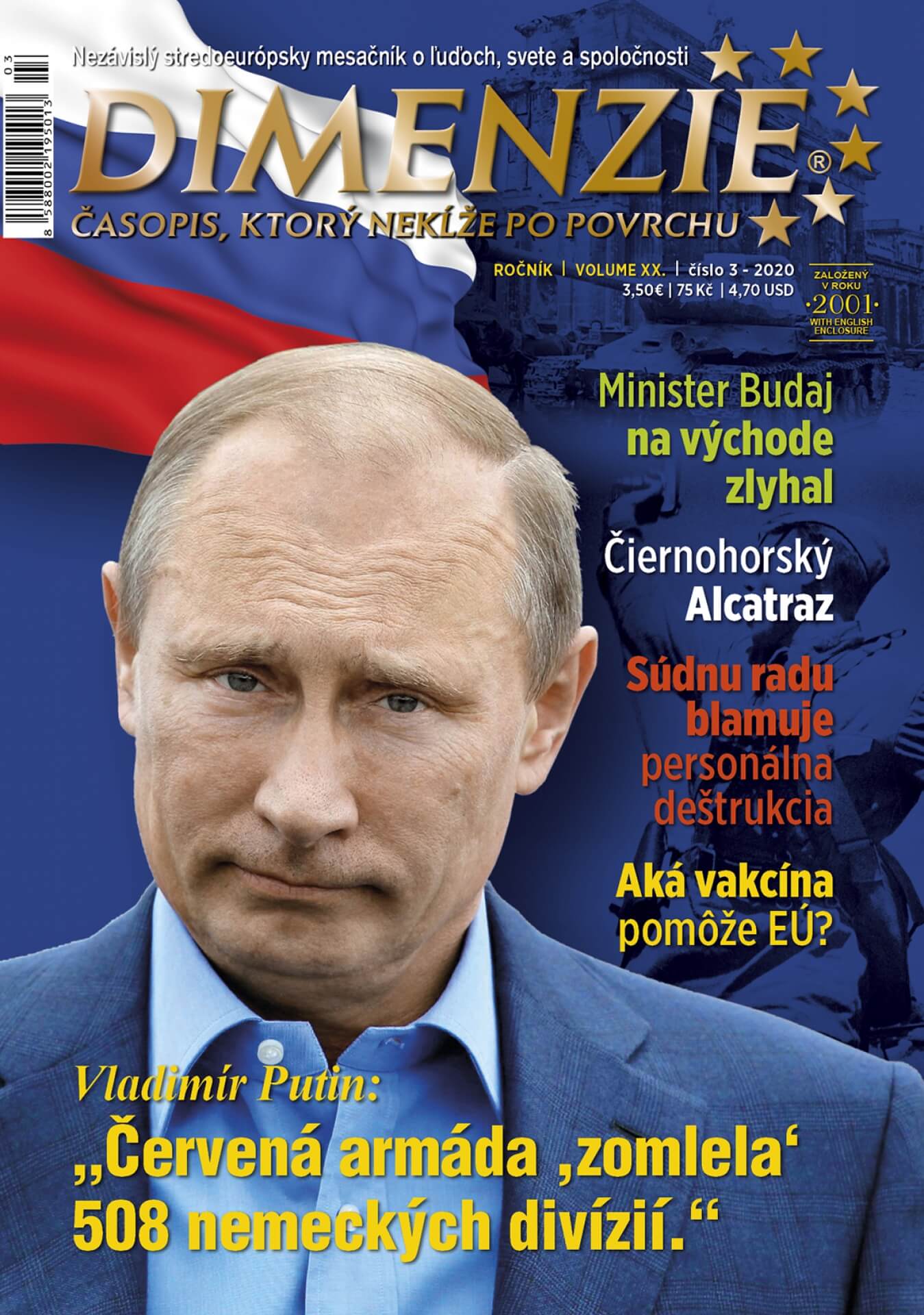 Dimenzie 03 2020 Vladimir Putin